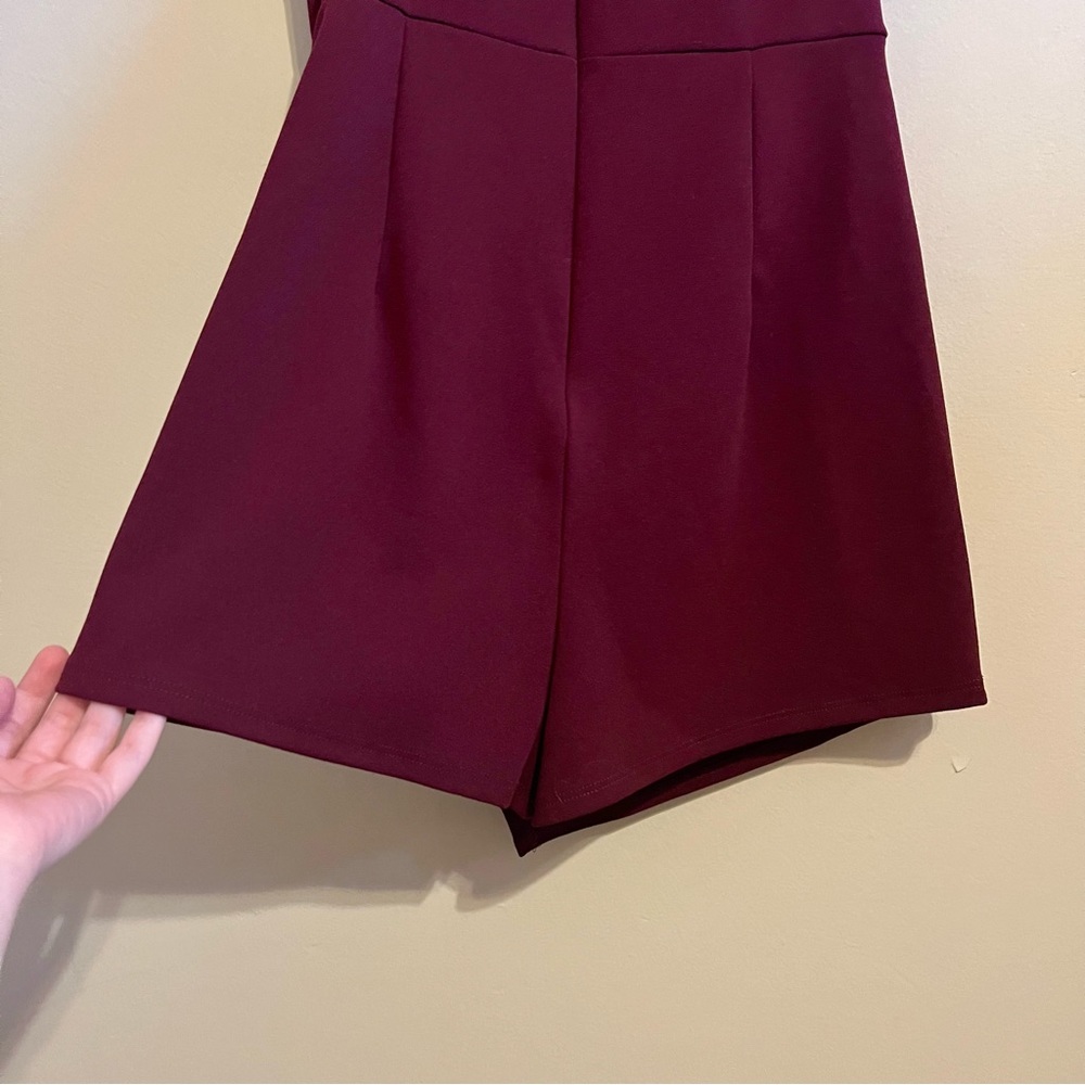 One-Shoulder Romper - Picture 3 of 5